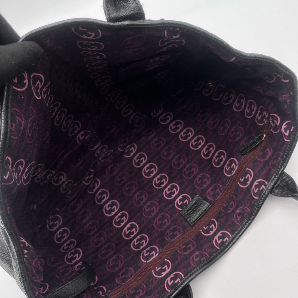 Gucci Black Leather Tote Bag - Picture 6 of 8